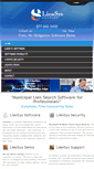 Mobile Screenshot of liensys.com